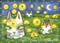 Art: HISS N FITZ FIREFLIES RISING by Artist Susan Brack