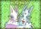 Art: Hiss N' Fitz - UNDER THE KISSING BALL by Artist Susan Brack