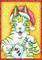 Art: Hiss N' Fitz - PEPPERMINT NOG by Artist Susan Brack