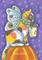Art: HALLOWEEN CALICO by Artist Susan Brack