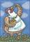 Art: STRAWBERRY HEN by Artist Susan Brack