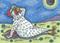 Art: ROOSTER ECLIPSE 2017 by Artist Susan Brack