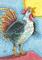 Art: COCK A DOODLE by Artist Susan Brack
