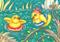 Art: PEEPS FLOAT by Artist Susan Brack