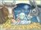 Art: AWAY IN THE MANGER by Artist Susan Brack