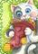 Art: NO COAL FOR THIS GOOD KITTEN by Artist Susan Brack