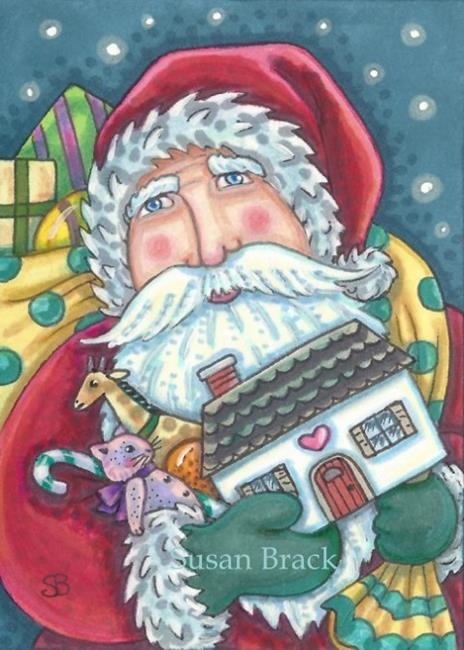 Art: GIFTS FROM ST. NICK by Artist Susan Brack