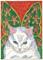 Art: CHRISTMAS GINGERBREAD KITTY  ( SOLD ) by Artist Theodora Demetriades 