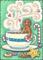 Art: GINGERBREAD MEN LIKE HOT TUBS WITH MARSHMALLOWS by Artist Susan Brack