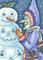 Art: WITCH'S SNOW JACK by Artist Susan Brack