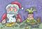 Art: MADE BY SANTA by Artist Susan Brack