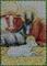 Art: HOLY NIGHT - Needlepoint Tapestry Textiles by Artist Susan Brack