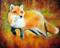 Art: LITTLE RED FOX ~ COMMISSIONED by Artist Marcia Baldwin