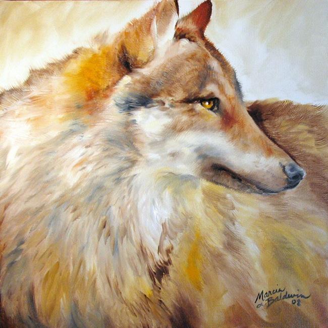 Art: WOLF 18 by Artist Marcia Baldwin