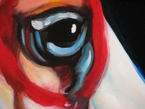 Detail Image for art INDIAN WAR PONY ~ COMMISSIONED