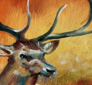 Detail Image for art ELK IN AUTUMN