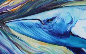 Detail Image for art MINKE WHALE PROJECT COMMISSIONED ~ SOLD