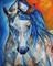 Art: ROYALTY EQUINE ABSTRACT by Artist Marcia Baldwin