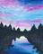 Art: CANDY RIVER  SOLD by Artist christi lynn schwartzkopf
