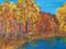 Art: Golden Suclusion by Artist christi lynn schwartzkopf