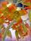 Art: Cactus blossoms by Artist Deanne Flouton