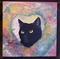 Art: Heart Cat by Artist Rosemary Margaret Daunis