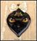 Art: Holly Jeweled Kitty by Artist Elaina Wagner