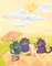 Art: Kitty Picnic  by Artist Cynthia Schmidt