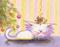 Art: Christmas Cranky Cat - Mistletoe by Artist Cynthia Schmidt