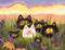 Art: Herd of Kitties by Artist Cynthia Schmidt