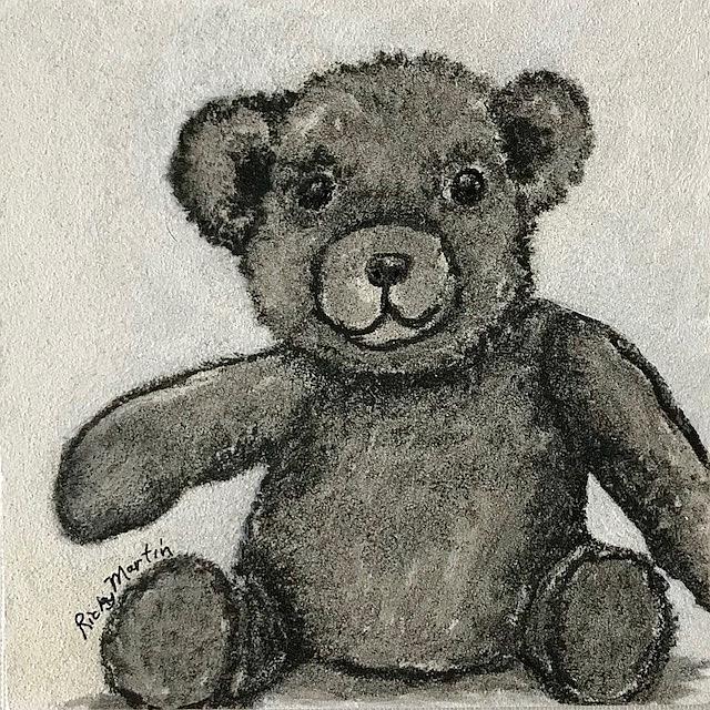 Art: Teddy - sold by Artist Ulrike 'Ricky' Martin