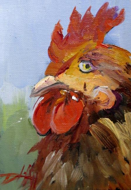 Art: Rooster No. 35 by Artist Delilah Smith