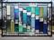 Art: Blue & Green # 1709  by Artist Chris Gleim 