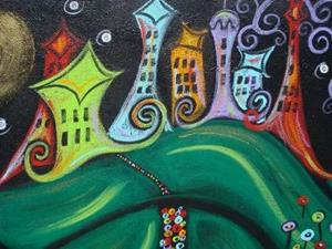 Detail Image for art Enchanted City II