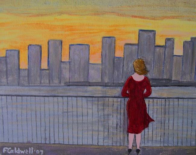 Sundown (SOLD) - by Fran Caldwell from City Folk