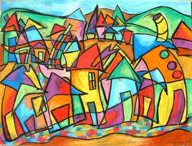 Art: Wilkes Barre by Artist Chris Jeanguenat