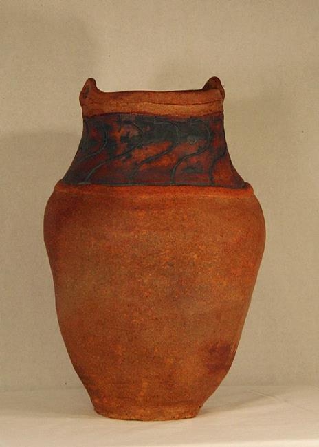 Art: Greek Amphora by Artist Kim Loberg