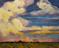 Art: Cloudscape 5 by Artist Virginia Ann Zuelsdorf