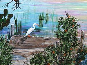 Detail Image for art IBIS ISLAND -Sold