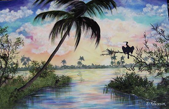 Art: Florida #0141 - SOLD by Artist Ke Robinson