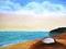 Art: White Rock - sold by Artist Shari Lynn Schmidt