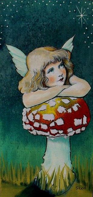Art: Silent Night-Sold by Artist Sherry Key