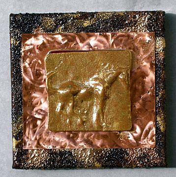 Art: Ready to buck by Artist Deborah Sprague