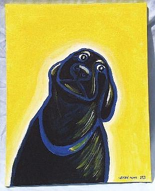 Art: Color and Motion: Angus by Artist Jenny Doss