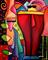 Art: The Mad Hat Dude - Color 92 by Artist Thomas C. Fedro