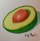 Art: Avocado by Artist Ulrike 'Ricky' Martin