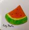 Art: Watermelon Slice by Artist Ulrike 'Ricky' Martin