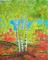 Art: 3 BIRCH TREES - sold by Artist Ulrike 'Ricky' Martin