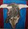 Art: Raven and Skull by Artist Nancy Denommee   