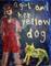 Art: A Girl and Her Yellow Dog by Artist Nancy Denommee   